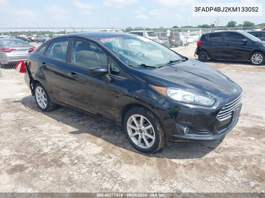 2019 Ford Fiesta Se VIN: 3FADP4BJ2KM133052 Lot: 40277419