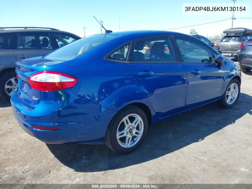 3FADP4BJ6KM130154 2019 Ford Fiesta Se