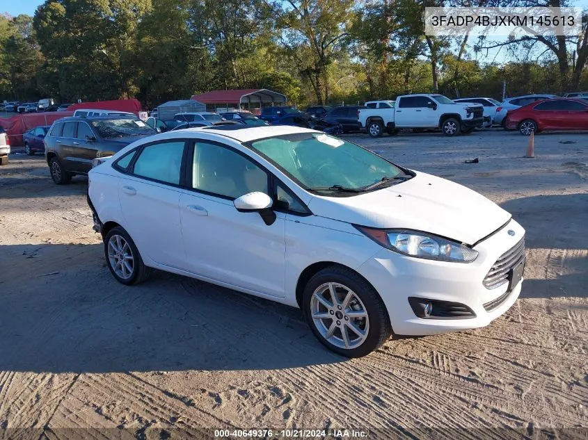 2019 Ford Fiesta Se VIN: 3FADP4BJXKM145613 Lot: 40649376