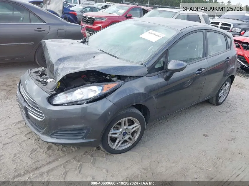 2018 Ford Fiesta Se VIN: 3FADP4BJ9KM125708 Lot: 40699660