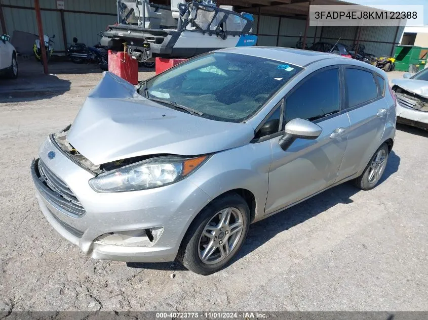 3FADP4EJ8KM122388 2019 Ford Fiesta Se