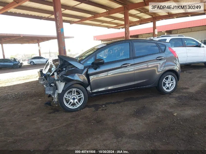 2019 Ford Fiesta Se VIN: 3FADP4EJ1KM130249 Lot: 40741805