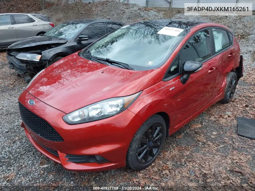 2019 Ford Fiesta St Line VIN: 3FADP4DJXKM165261 Lot: 40927709