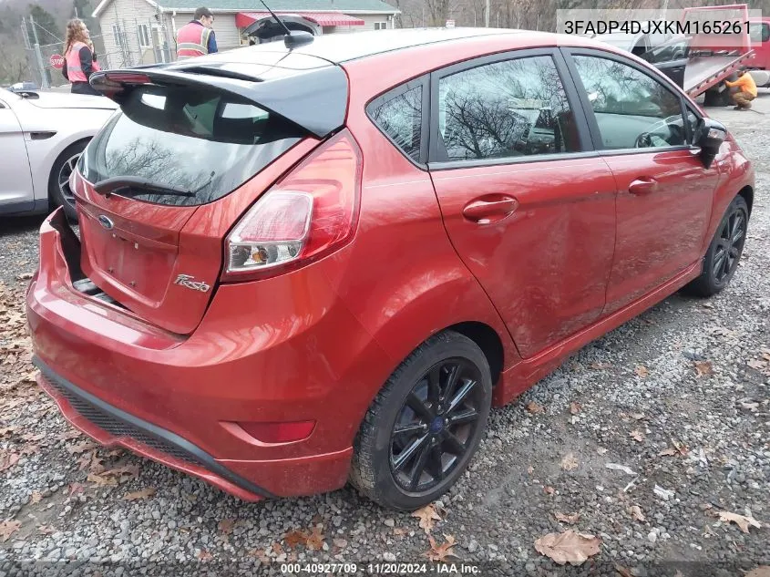 2019 Ford Fiesta St Line VIN: 3FADP4DJXKM165261 Lot: 40927709