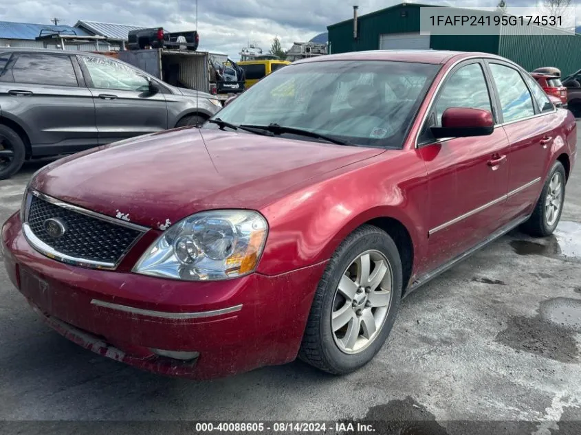 1FAFP24195G174531 2005 Ford Five Hundred Sel