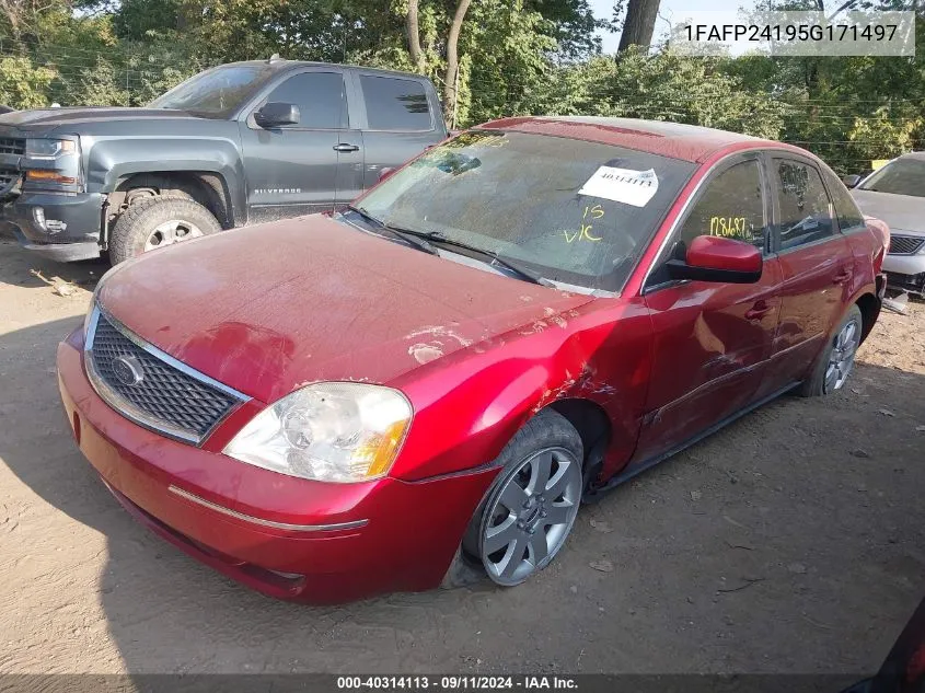 1FAFP24195G171497 2005 Ford Five Hundred Sel