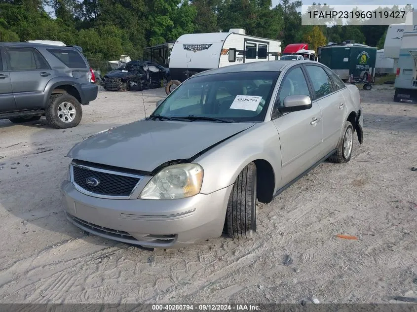 1FAHP23196G119427 2006 Ford Five Hundred Se