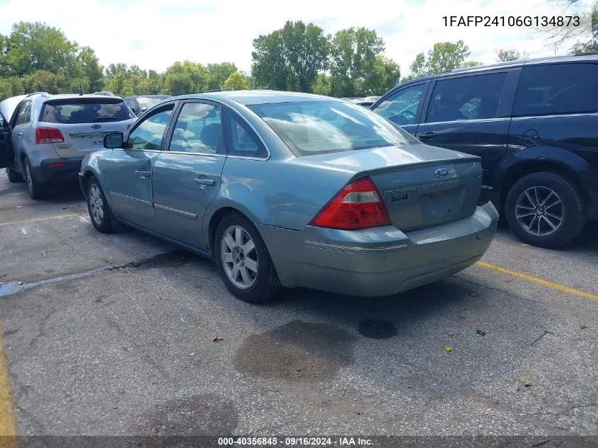 1FAFP24106G134873 2006 Ford Five Hundred Sel