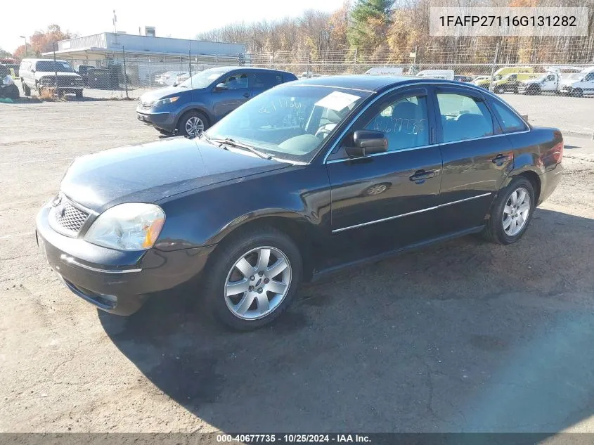 2006 Ford Five Hundred Sel VIN: 1FAFP27116G131282 Lot: 40677735