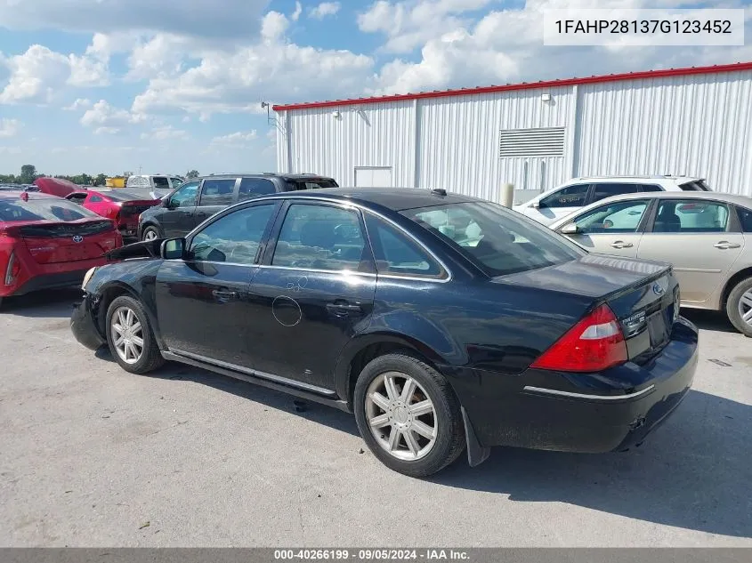 2007 Ford Five Hundred Limited VIN: 1FAHP28137G123452 Lot: 40266199