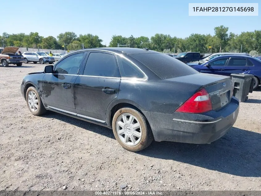 1FAHP28127G145698 2007 Ford Five Hundred Limited