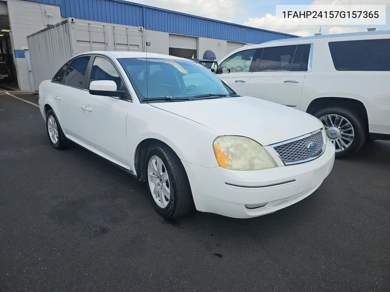 1FAHP24157G157365 2007 Ford Five Hundred Sel