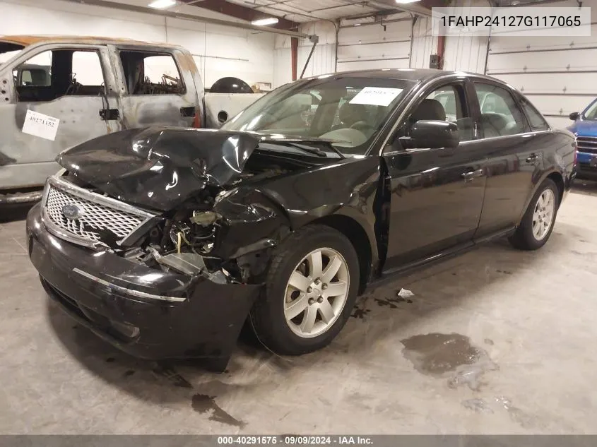 1FAHP24127G117065 2007 Ford Five Hundred Sel