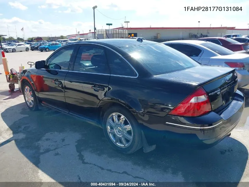 1FAHP28177G131084 2007 Ford Five Hundred Limited