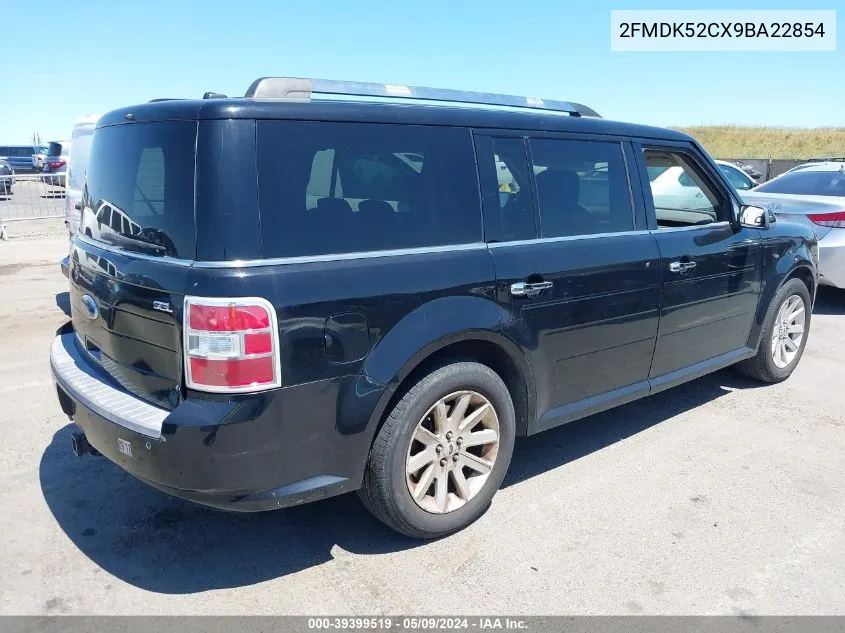 2009 Ford Flex Sel VIN: 2FMDK52CX9BA22854 Lot: 39399519