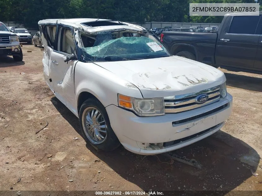 2009 Ford Flex Sel VIN: 2FMDK52C89BA07852 Lot: 39627082