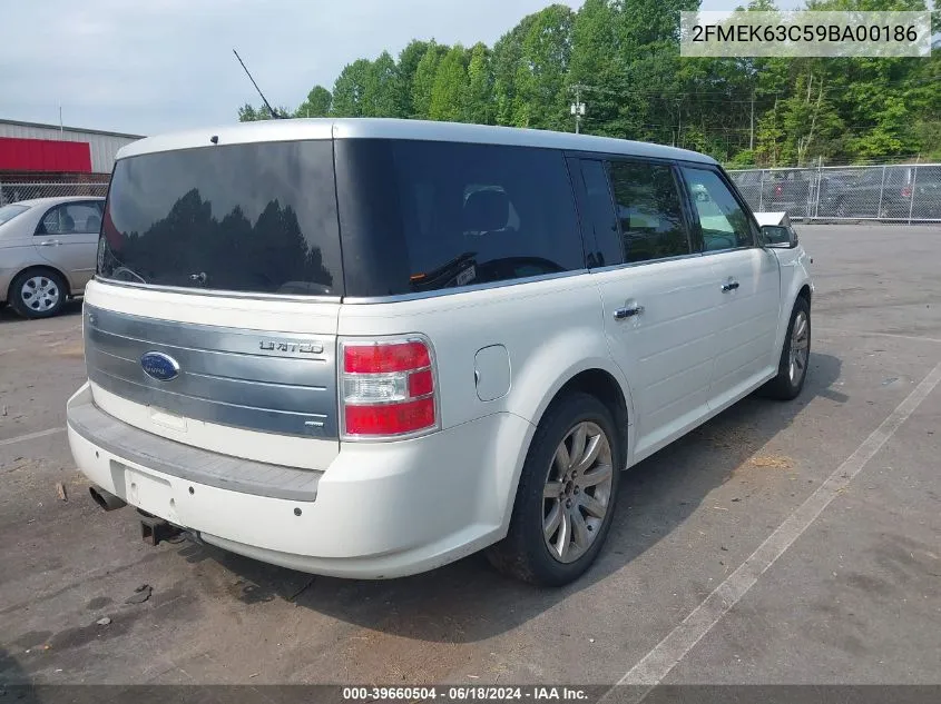 2FMEK63C59BA00186 2009 Ford Flex Limited