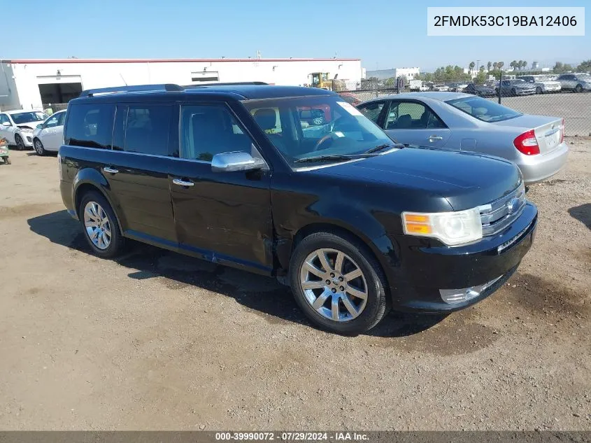 2009 Ford Flex Limited VIN: 2FMDK53C19BA12406 Lot: 39990072