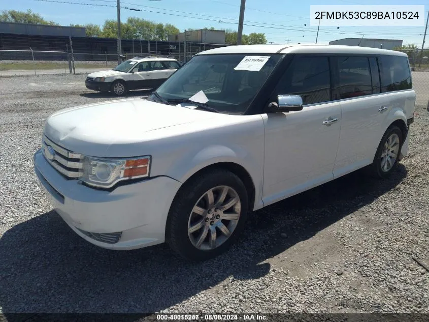 2FMDK53C89BA10524 2009 Ford Flex Limited