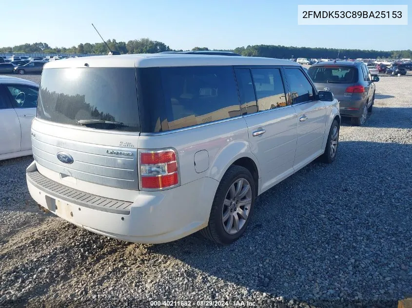 2FMDK53C89BA25153 2009 Ford Flex Limited