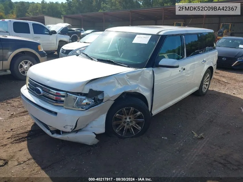 2009 Ford Flex Sel VIN: 2FMDK52C09BA42367 Lot: 40217917