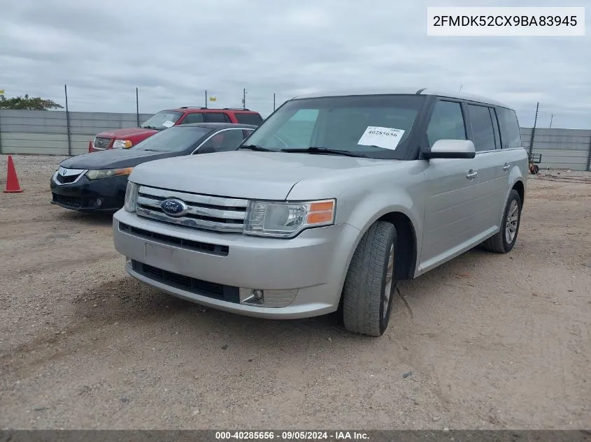 2009 Ford Flex Sel VIN: 2FMDK52CX9BA83945 Lot: 40285656