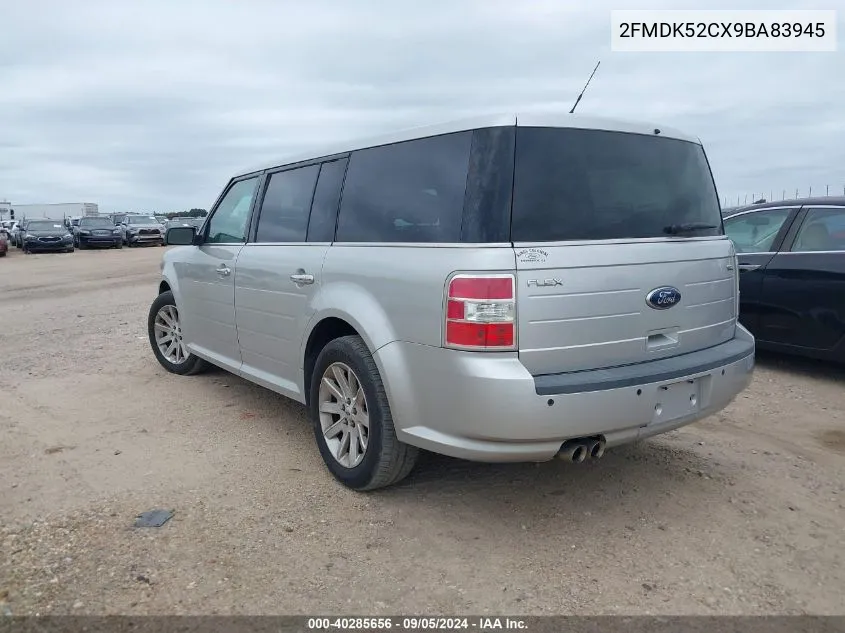 2009 Ford Flex Sel VIN: 2FMDK52CX9BA83945 Lot: 40285656