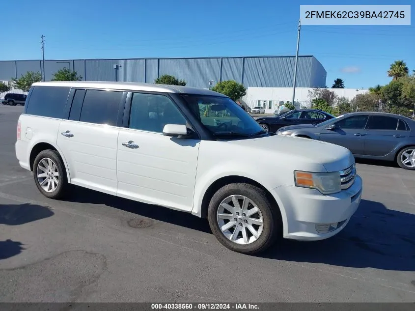 2FMEK62C39BA42745 2009 Ford Flex Sel