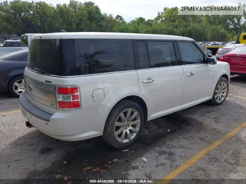 2009 Ford Flex Limited VIN: 2FMEK63C59BA46097 Lot: 40341098