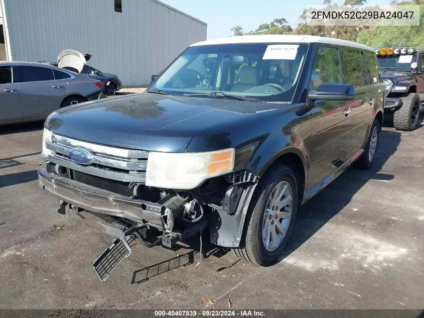 2009 Ford Flex Sel VIN: 2FMDK52C29BA24047 Lot: 40407839