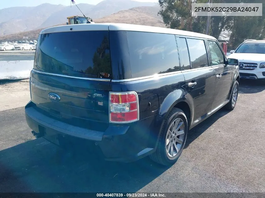 2009 Ford Flex Sel VIN: 2FMDK52C29BA24047 Lot: 40407839