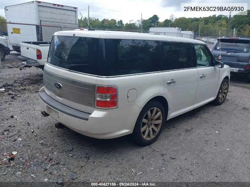 2009 Ford Flex Limited VIN: 2FMEK63C29BA05930 Lot: 40427156