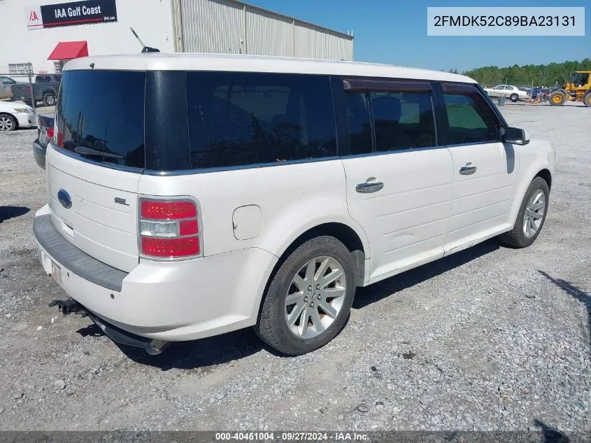 2009 Ford Flex Sel VIN: 2FMDK52C89BA23131 Lot: 40451004