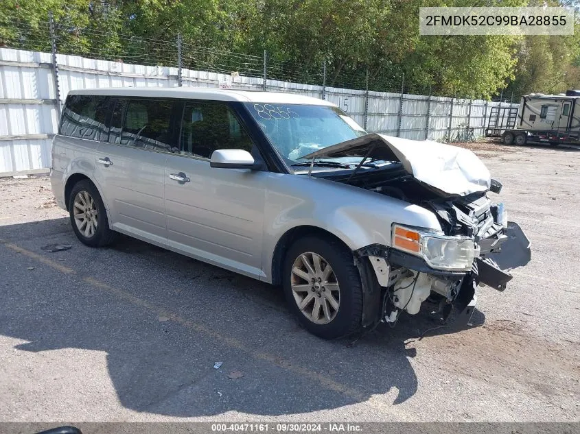 2009 Ford Flex Sel VIN: 2FMDK52C99BA28855 Lot: 40471161