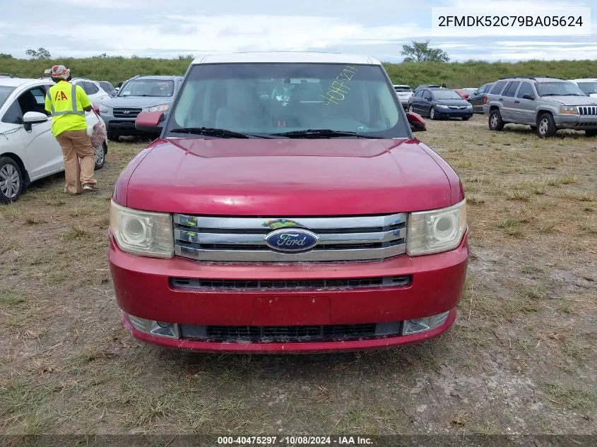 2009 Ford Flex Sel VIN: 2FMDK52C79BA05624 Lot: 40475297