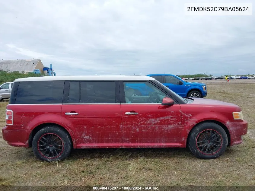 2009 Ford Flex Sel VIN: 2FMDK52C79BA05624 Lot: 40475297