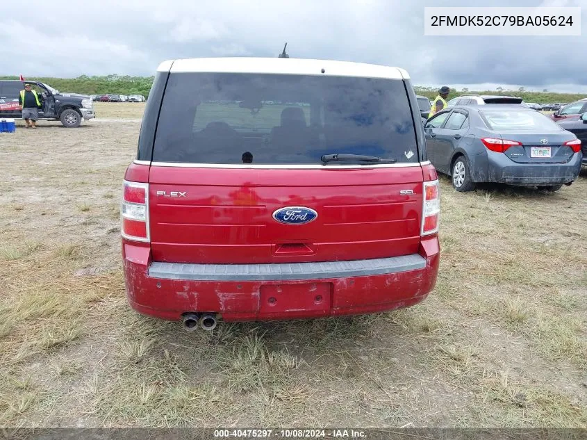 2009 Ford Flex Sel VIN: 2FMDK52C79BA05624 Lot: 40475297