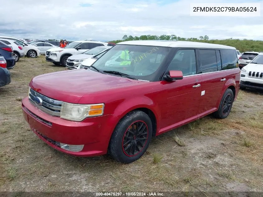 2009 Ford Flex Sel VIN: 2FMDK52C79BA05624 Lot: 40475297