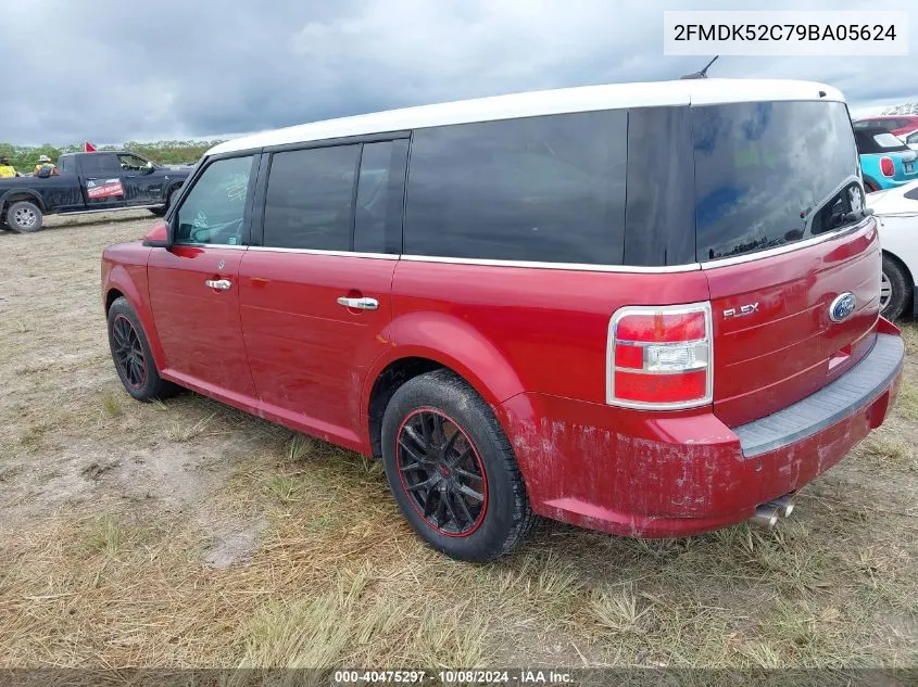 2009 Ford Flex Sel VIN: 2FMDK52C79BA05624 Lot: 40475297