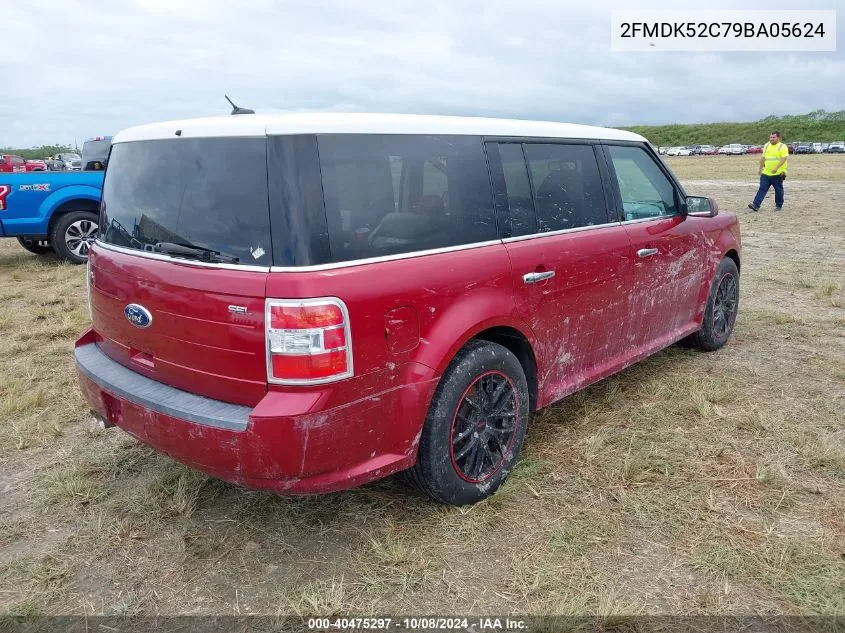 2009 Ford Flex Sel VIN: 2FMDK52C79BA05624 Lot: 40475297