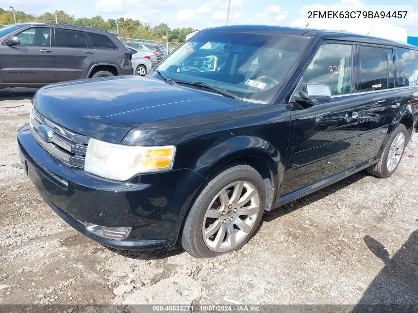 2009 Ford Flex Limited VIN: 2FMEK63C79BA94457 Lot: 40533271