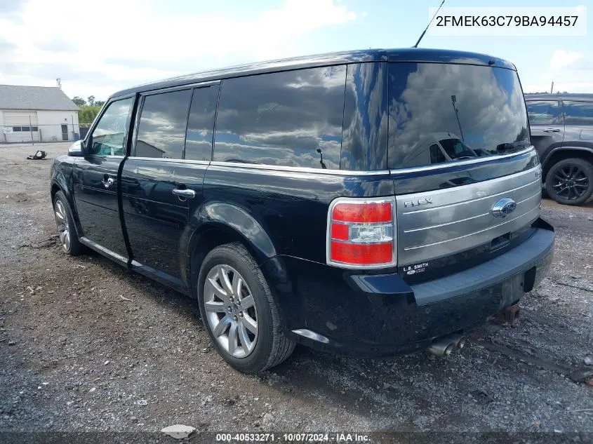 2009 Ford Flex Limited VIN: 2FMEK63C79BA94457 Lot: 40533271