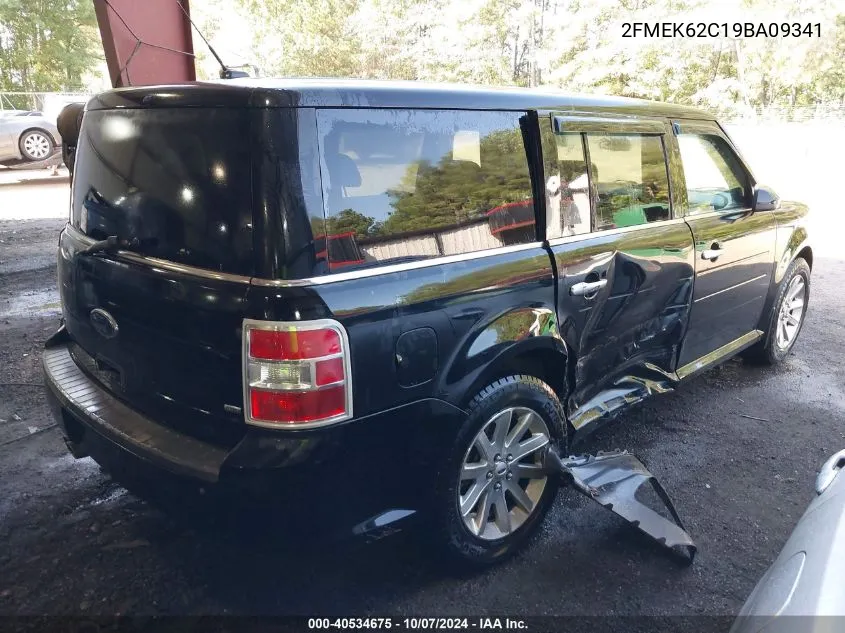 2009 Ford Flex Sel VIN: 2FMEK62C19BA09341 Lot: 40534675