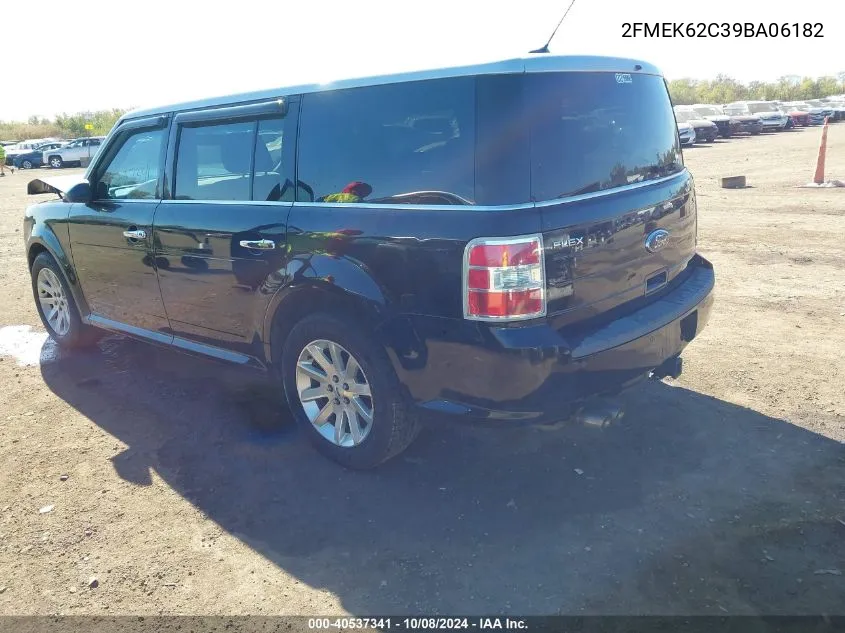 2009 Ford Flex Sel VIN: 2FMEK62C39BA06182 Lot: 40537341