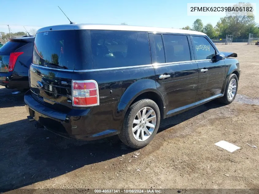 2009 Ford Flex Sel VIN: 2FMEK62C39BA06182 Lot: 40537341