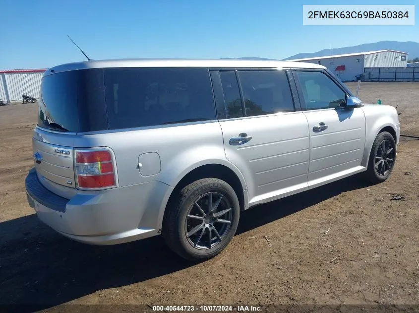 2009 Ford Flex Limited VIN: 2FMEK63C69BA50384 Lot: 40544723