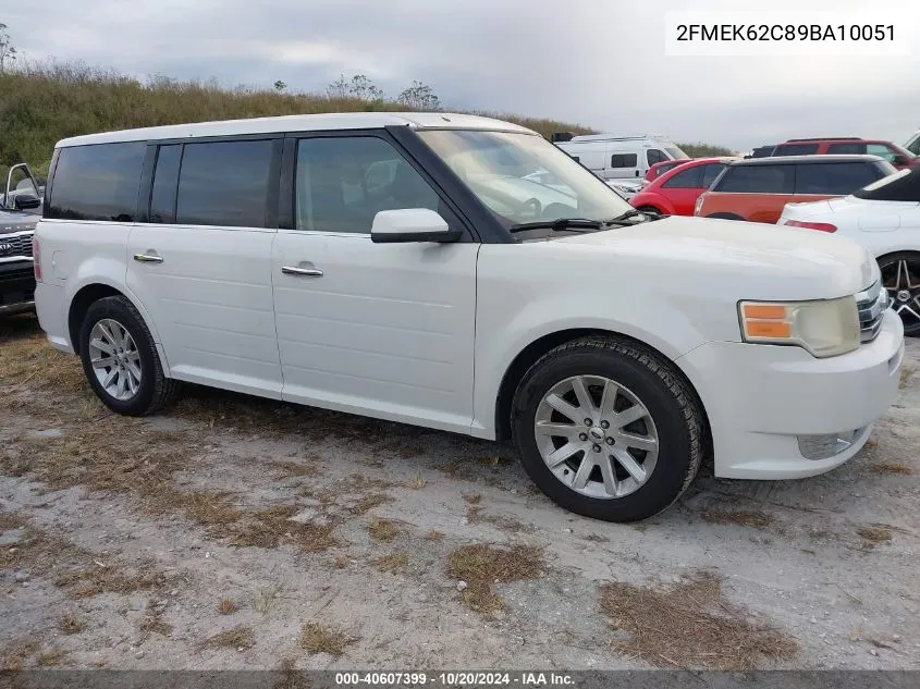 2009 Ford Flex Sel VIN: 2FMEK62C89BA10051 Lot: 40607399