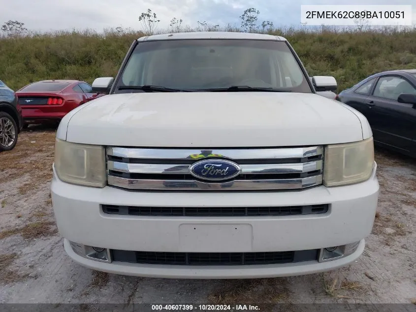 2009 Ford Flex Sel VIN: 2FMEK62C89BA10051 Lot: 40607399