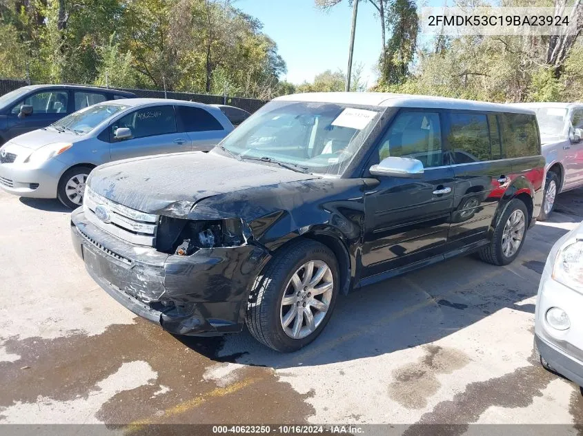 2009 Ford Flex Limited VIN: 2FMDK53C19BA23924 Lot: 40623250