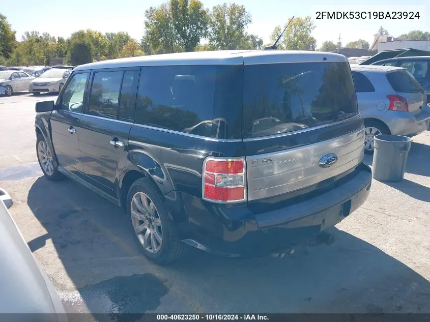 2009 Ford Flex Limited VIN: 2FMDK53C19BA23924 Lot: 40623250